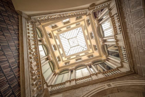 Catalonia Portal de l'Angel - a skylight in a building