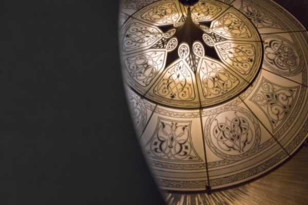 Hotel Madison - a close-up of a ceiling light