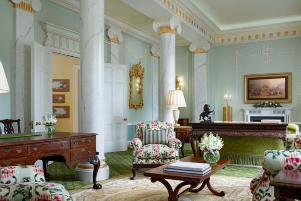 The Lanesborough - a room with a large table and chairs